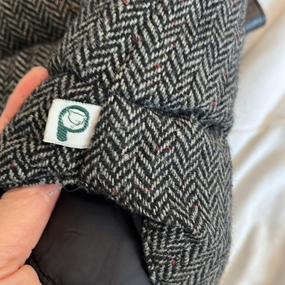 Penfield USA Collection STAPLETON WEED Black Tweed Down Vest Size Small - Picture 12 of 16